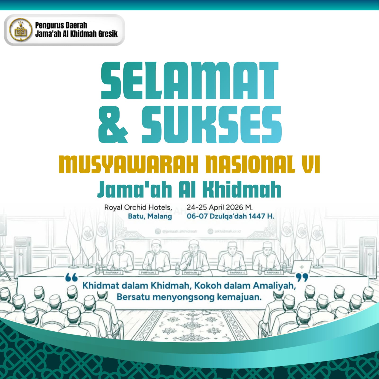 Selamat Dan Sukses untuk Munas VI