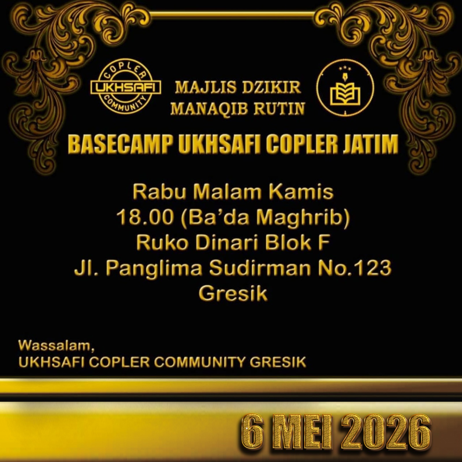 Manaqib Rutin Basecamp Copler Jatim