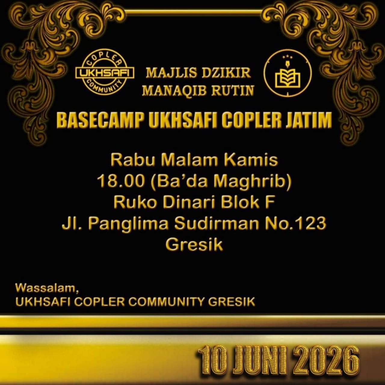 Manaqib Rutin Basecamp Copler