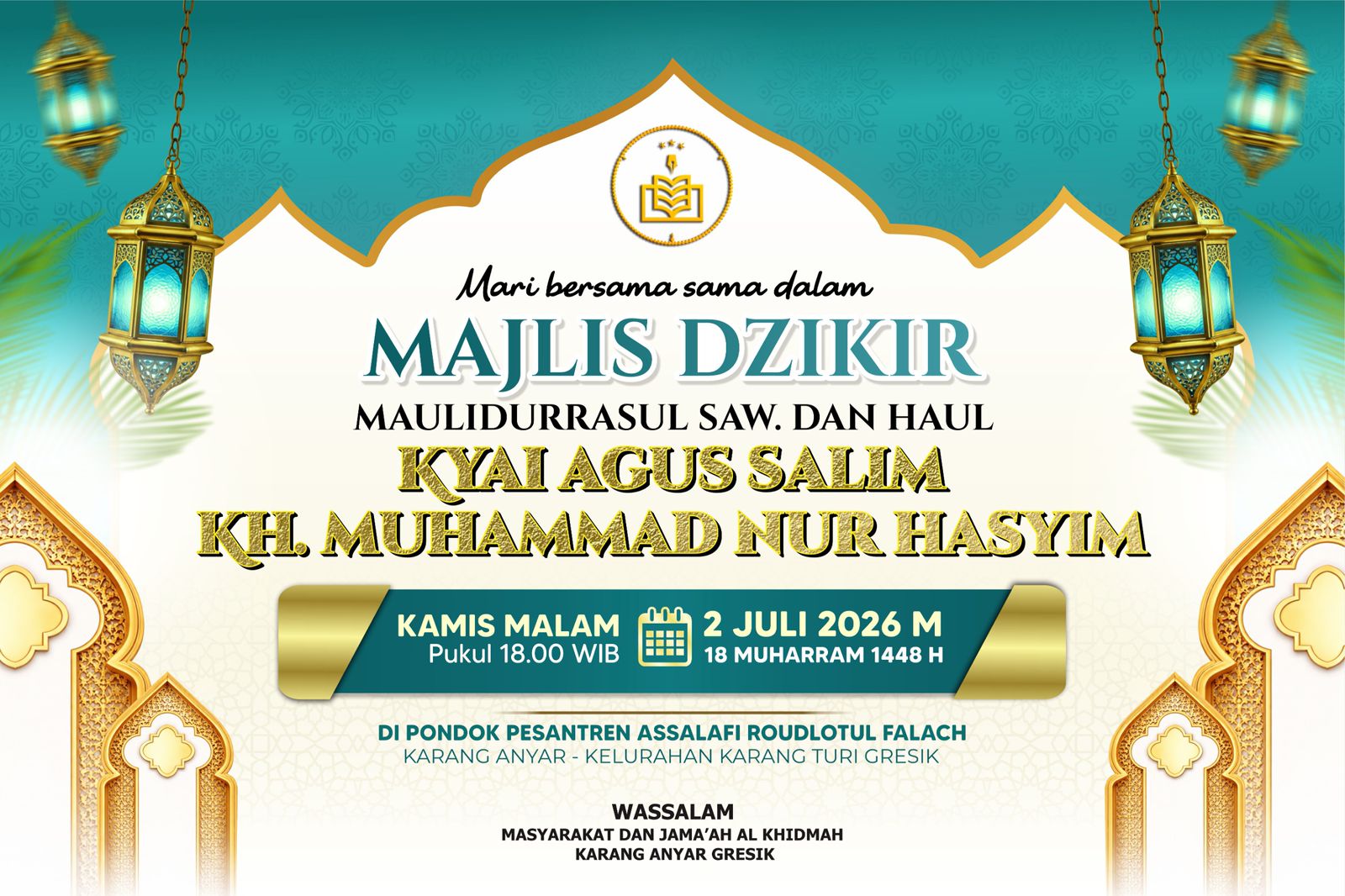 Haul Kyai Agus Salim dan KH Muhammad Nur Hasyim