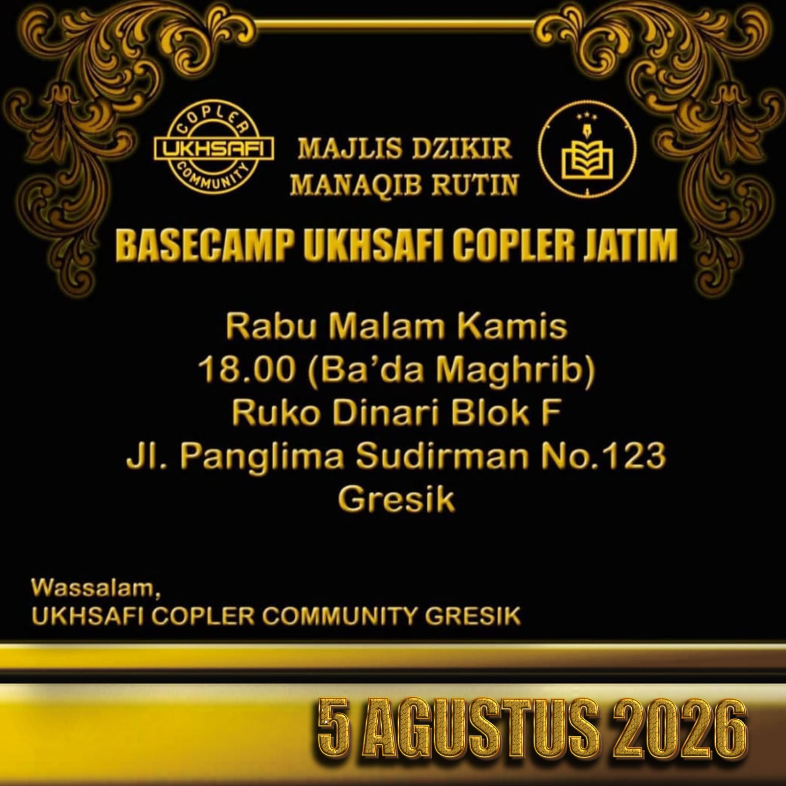 Manaqib Rutin Basecamp Copler Bulan Shafar