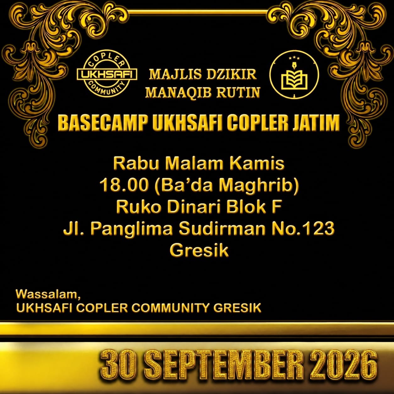 Manaqib Rutin Basecamp Copler Bulan Rabi'uts Tsani
