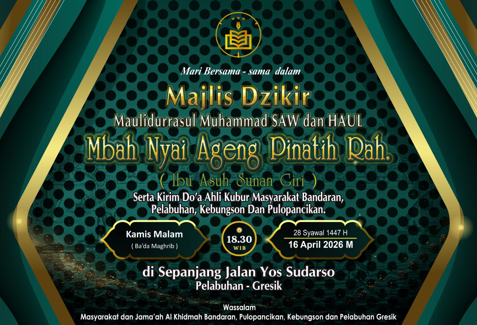 Haul Nyai Ageng Pinatih RAH.