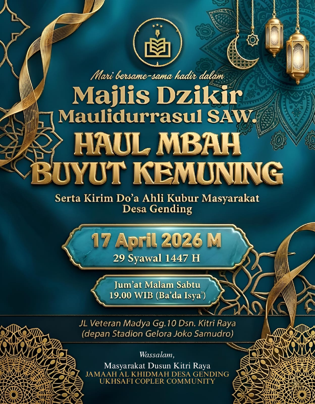 Haul Mbah Buyut Kemuning